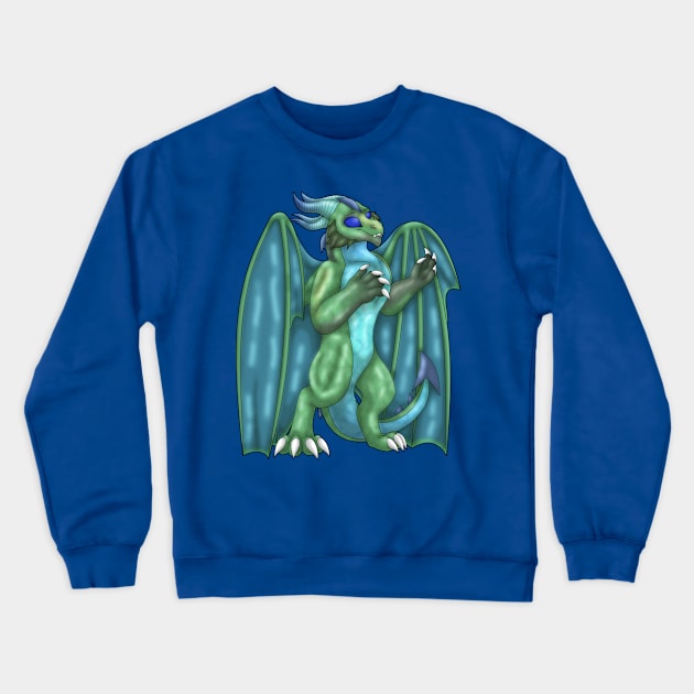 High Caves: Ajax (Green) Crewneck Sweatshirt by spyroid101